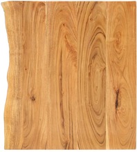 vidaXL Topplate til baderomsmøbler heltre akasie 80x52x3,8 cm