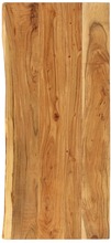 vidaXL Topplate til baderomsmøbler heltre akasie 140x52x3,8 cm