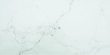 vidaXL Bordsskiva vit 100x50 cm 6 mm härdat glas med marmortextur