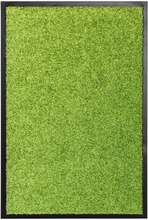 vidaXL Dörrmatta tvättbar grön 40x60 cm