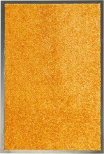 vidaXL Dørmatte vaskbar oransje 40x60 cm