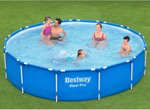 Bestway Pool med ram Steel Pro 396x84 cm