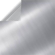 vidaXL Poolskydd silver 975x488 cm PE