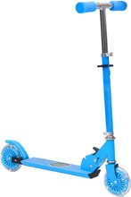 vidaXL Sparkcykel 2 hjul med justerbart aluminiumstyre blå