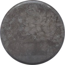 vidaXL Bordsskiva svart Ø40x2,5 cm marmor