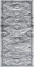 vidaXL Gulvteppe BCF orientalsk grå 80x150 cm