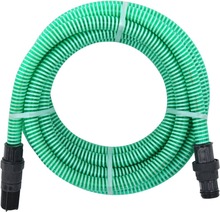 vidaXL Tubo di Aspirazione con Connettori in PVC 10 m 22 mm Verde