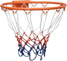 vidaXL Canestro da Basket Arancione 39 cm Acciaio