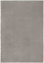vidaXL Teppe rektangulær grå 80x160 cm bomull