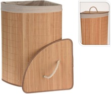 Bathroom Solutions Tvättkorg hörn bambu