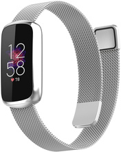 Fitbit Luxe Milanaise Armband - Silber