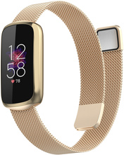 Fitbit Luxe Milanaise Armband - Champagne