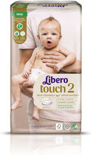 Libero Touch 2 Öppen Blöja 3-6 kg, 62 st