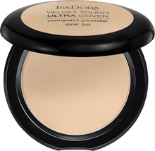 Isadora Velvet Touch Ultra Cover Compact Powder Spf 20 Neutral Ivory