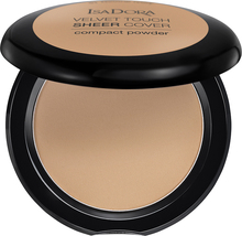 Isadora Velvet Touch Sheer Cover Compact Powder Warm Tan