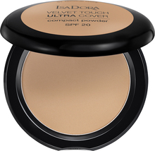 Isadora Velvet Touch Ultra Cover Compact Powder Spf 20 Warm Tan
