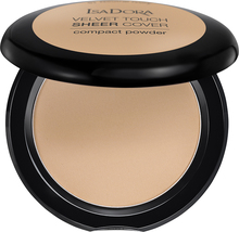Isadora Velvet Touch Sheer Cover Compact Powder Warm Sand