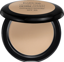 Isadora Velvet Touch Ultra Cover Compact Powder Spf 20 Neutral Beige