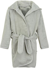Pippi Organic Bath Robe Grey 98/104