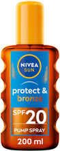 Nivea Sun Protect & Bronze Oil Spray SPF20 200 ml
