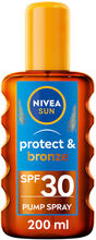 Nivea Sun Protect & Bronze Oil Spray SPF30 200 ml