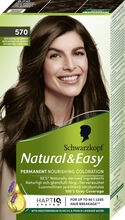 Schwarzkopf Natural & Easy Hårfärg 570 Mellanbrun
