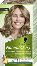 Schwarzkopf Natural & Easy Hårfärg 533 Askblond