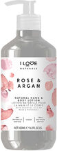I Love Naturals Hand & Body Lotion Rose & Argan 500 ml
