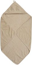 Pippi Organic Hooded Towel Sandshell