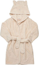 Pippi Organic Bath Robe Sandshell 122/128