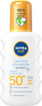 Nivea Sun Sensitive Immediate Protect Soothing Sun Spray SPF50+ 200 ml