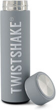 Twistshake Hot or Cold Bottle 420 ml Pastel Grey