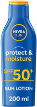Nivea Protect & Moisture Sun Lotion SPF50+ 200ml