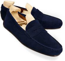 Carmina 80852 Driving Navy suede