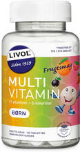 Livol Multivitamin Børn Frugtsmag 150 stk.