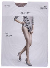 Decoy Silk Look (20 Den) Pearl XXL