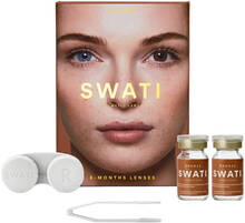SWATI Cosmetics 6 måneders Kontaktlinser Bronze