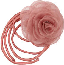 Pico Organza Rose String Blush Red