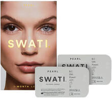 SWATI Cosmetics 1 måneds Kontaktlinser Pearl