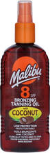 Malibu Bronzing Oil with Coconut SPF 8 200 ml