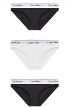 Calvin Klein Bikini Briefs 3-pack Black/White - S 3 stk.