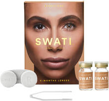 SWATI Cosmetics 6 måneders Kontaktlinser Sandstone