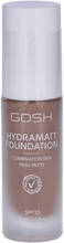 Gosh Hydramatt Foundation Combination Skin Peau Mixte 016N Very Dark 30 ml