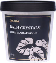 Excellent Houseware Bath Crystals Fig & Sandalwood 220 ml