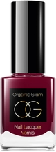 Organic Glam Deep Ruby Nail Polish (U) 11 ml