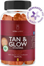 VitaYummy Tan & Glow Vitamins Tropical 60 stk.