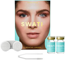SWATI Cosmetics 6 måneders Kontaktlinser Turquoise