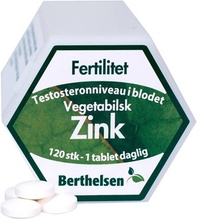 Berthelsen Naturprodukter - Zink 120 stk.