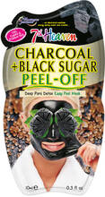 7th Heaven Charcoal + Black Sugar Peel Off 10 ml