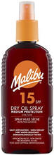 Malibu Dry Oil Sun Spray SPF 15 200 ml